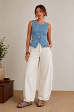 Load image into Gallery viewer, Blaine Striped Jeans
