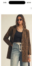 Load image into Gallery viewer, Cheetah Blazer
