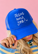 Load image into Gallery viewer, Jesus Loves You Hat
